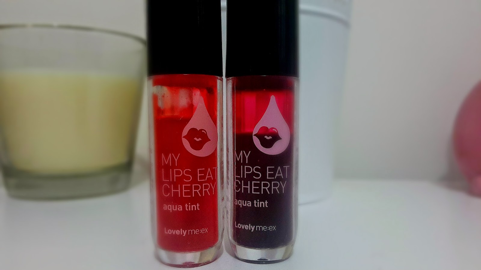 MELINDA NGO REVIEW The Face Shop Lovely Meex My Lips Eat Cherry Aqua